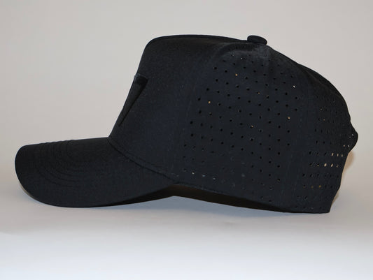 Six Seven Black on Black Premium Hat