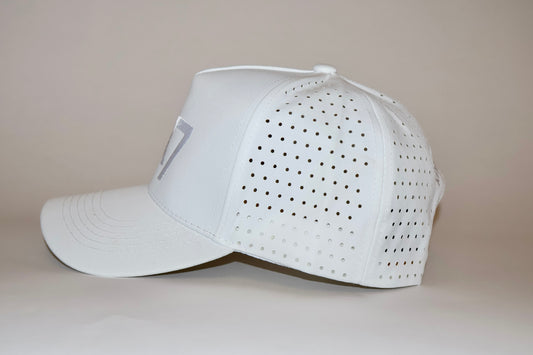 Six Seven White on White Premium Hat