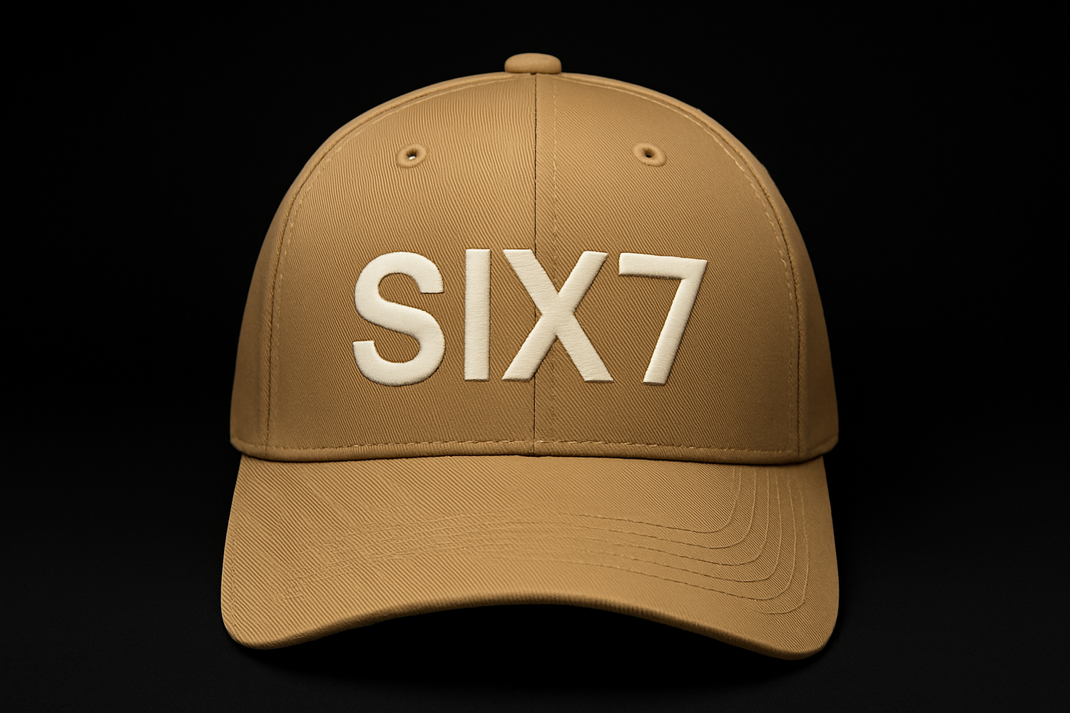 The Special Edition Khaki and White Hat. Grounded Grit. Defined in Contrast.