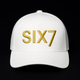 The Special Edition White and Gold Hat. Pure Ambition. Crowned in Gold.