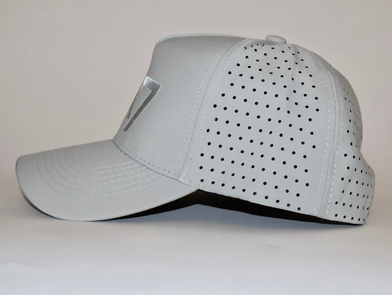 Six Seven Gray on Gray Premium Hat