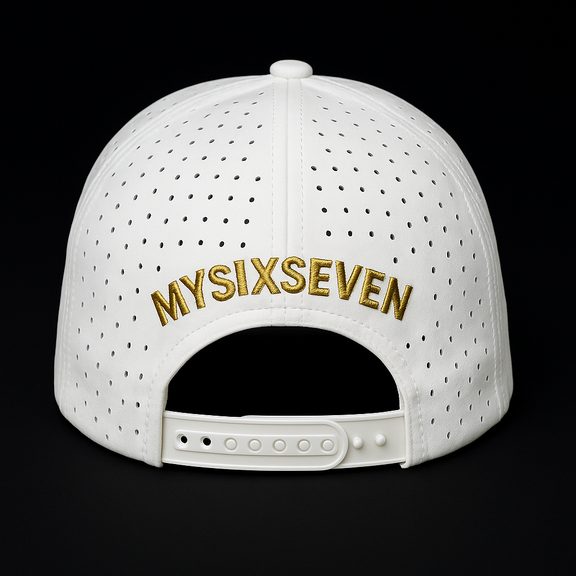 White on Gold! Pure Ambition. Clean Vision.