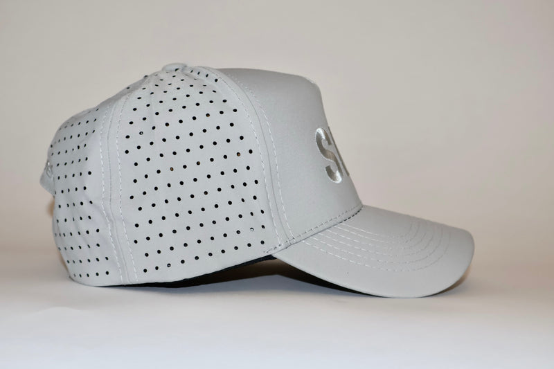 Six Seven Gray on Gray Premium Hat