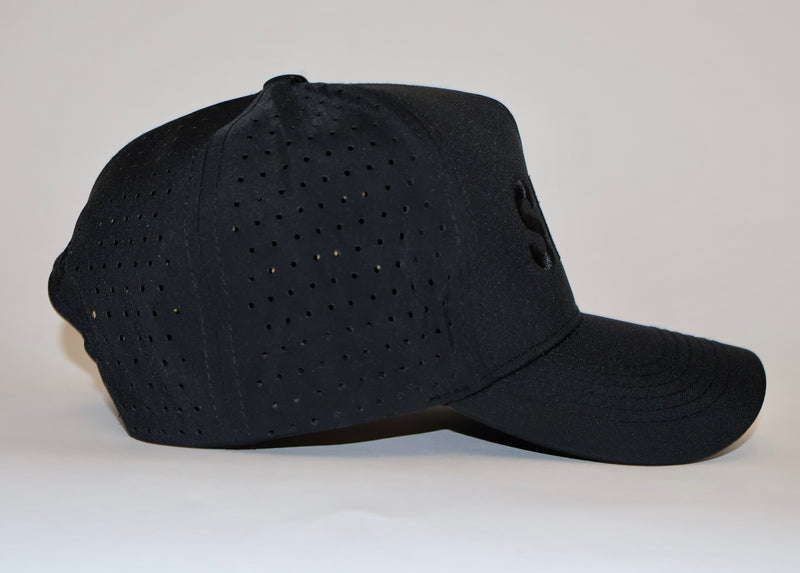 Six Seven Black on Black Premium Hat