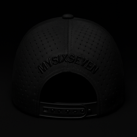 The Tonal Black on Black Hat. Power in Silence. Strength in Discipline.