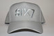 Six Seven Gray on Gray Premium Hat