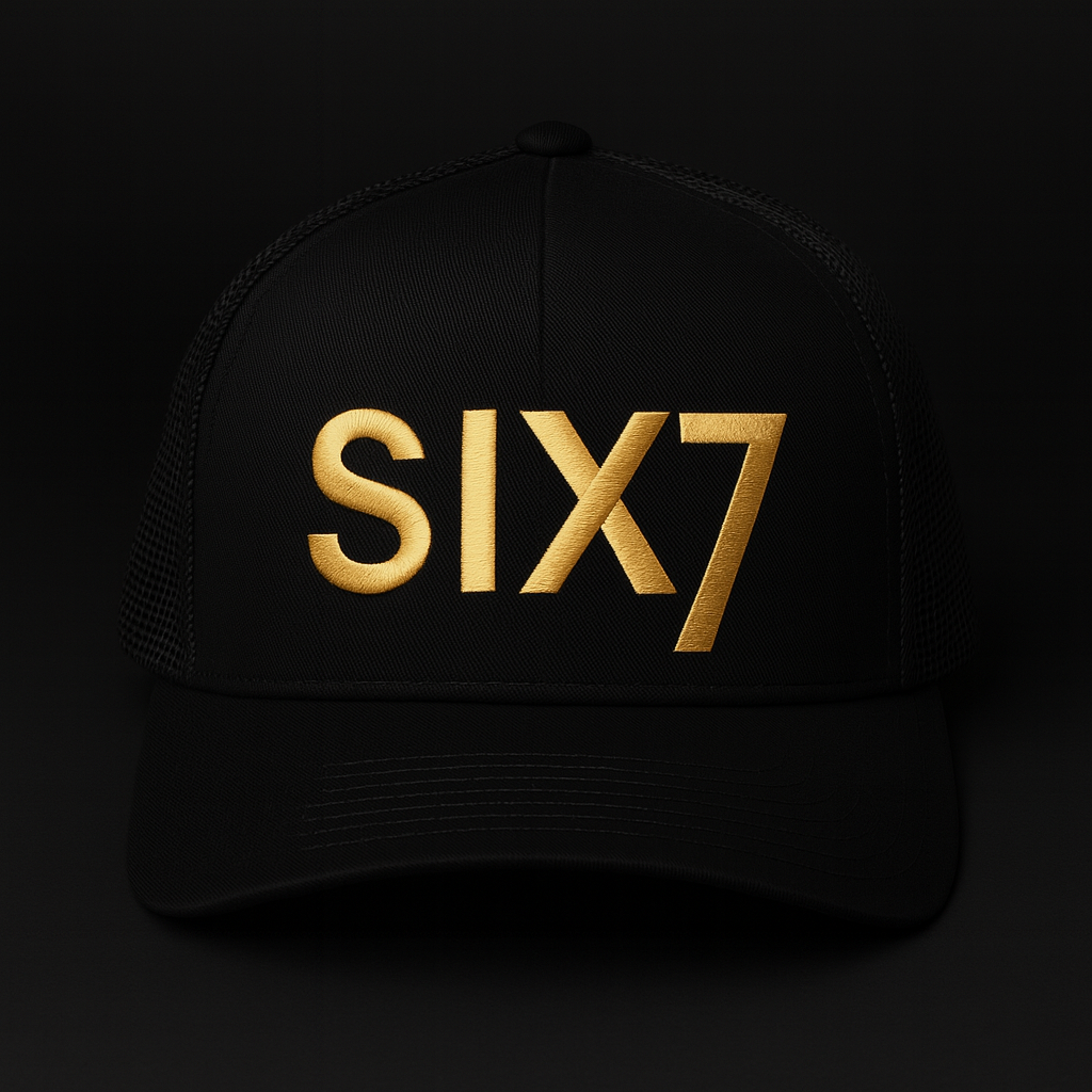 The Black and Gold Signature Hat. Built to Embody Mindset | Wealth | Legacy