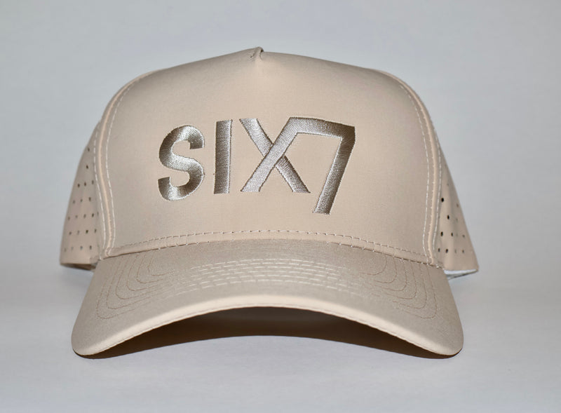 Six Seven Khaki on Khaki Premium Hat